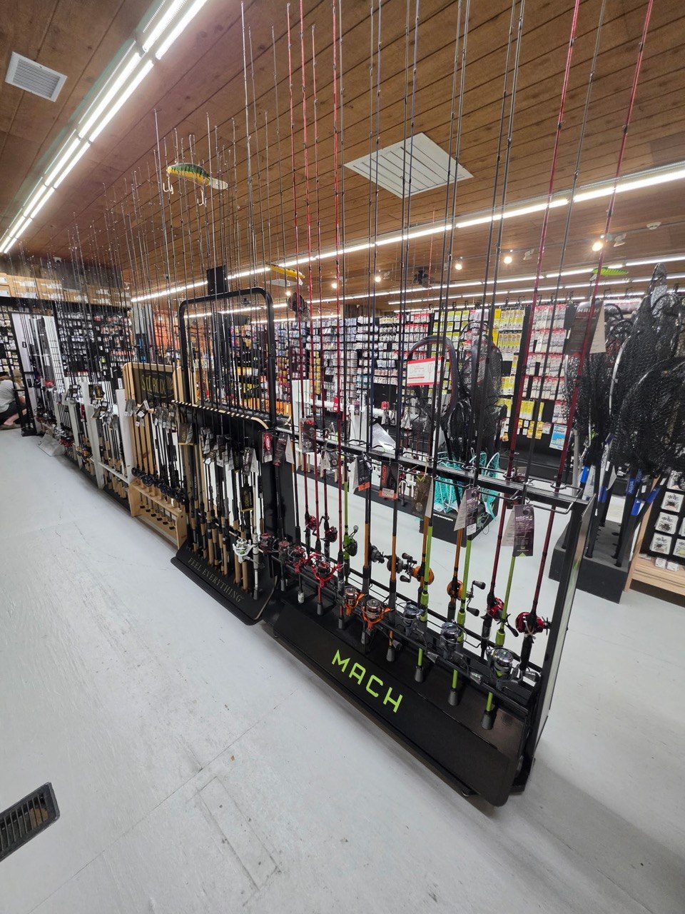 Fishing at Hilltop Sports